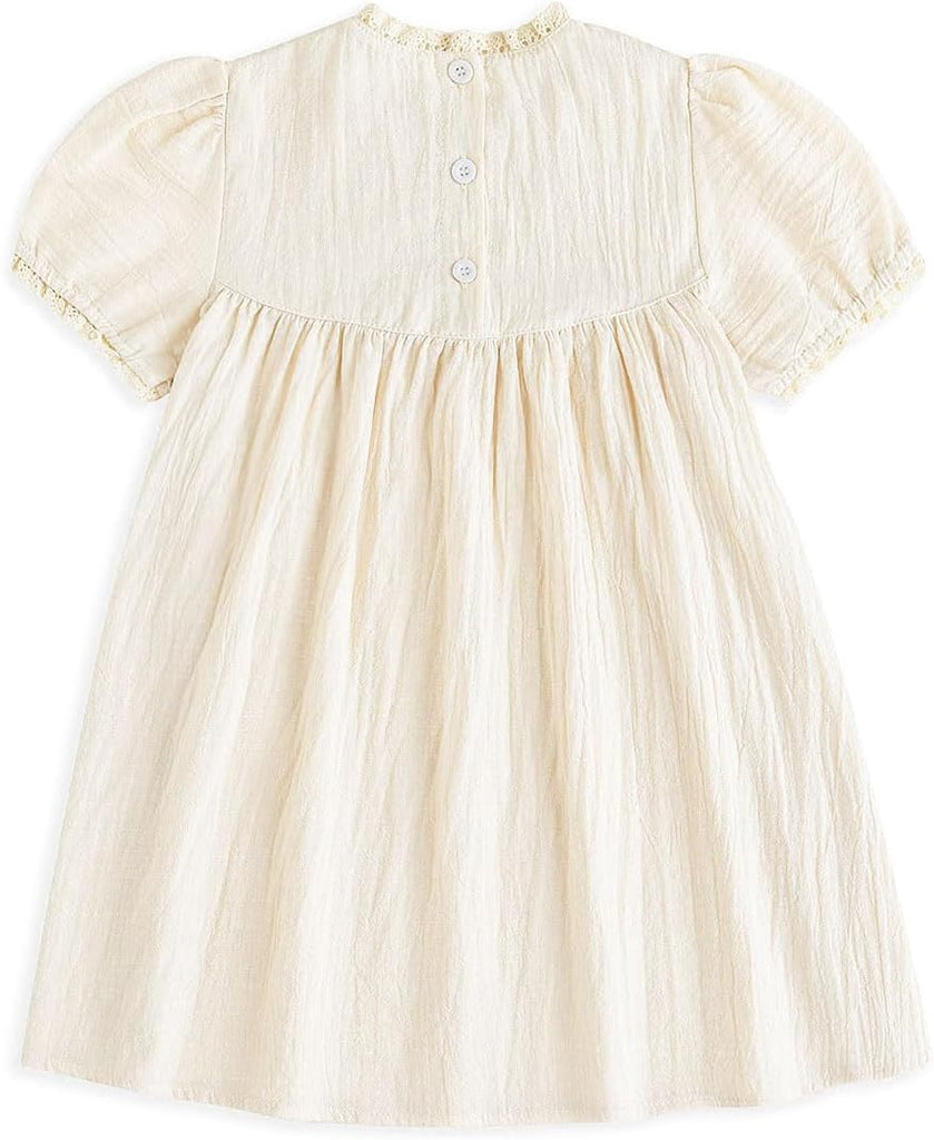 Toddler Girl Summer Dress, Embroidery Sundress, 12M