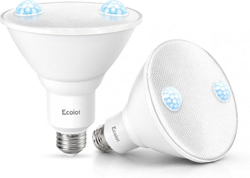 Upgrade Motion Sensor Light Bulbs with 2 Detectors, 100W Equiv. PAR38 LED