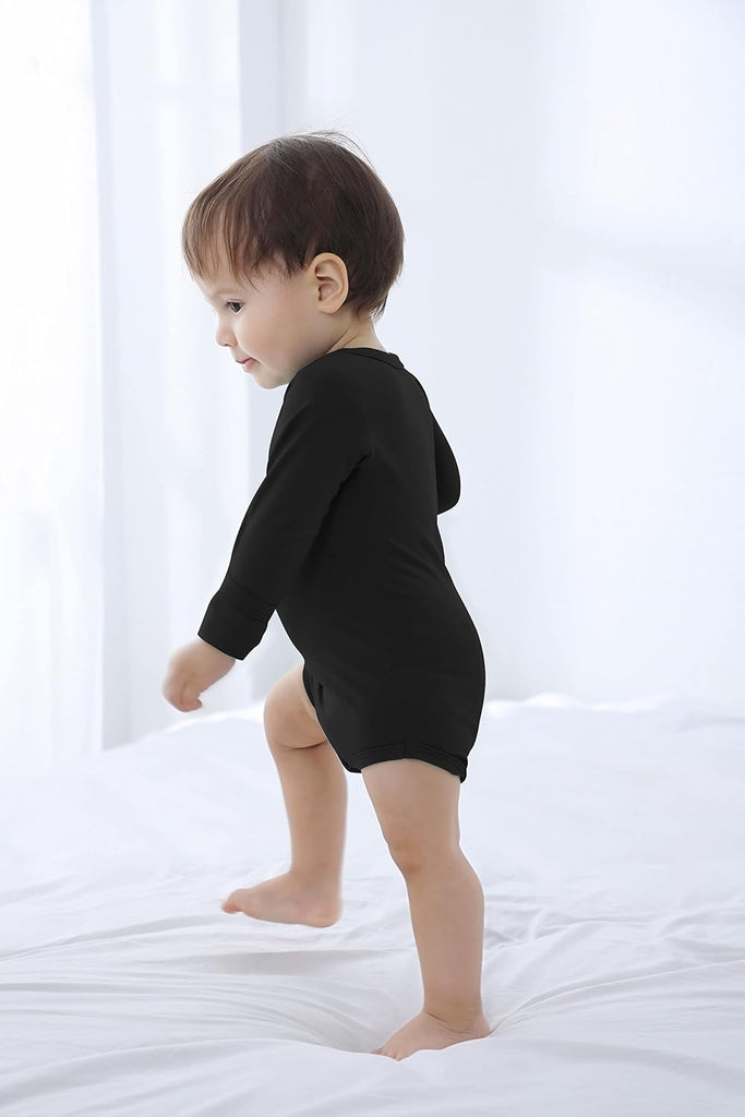 Baby Long Sleeve Bodysuit, Rayon of Bamboo, Pack