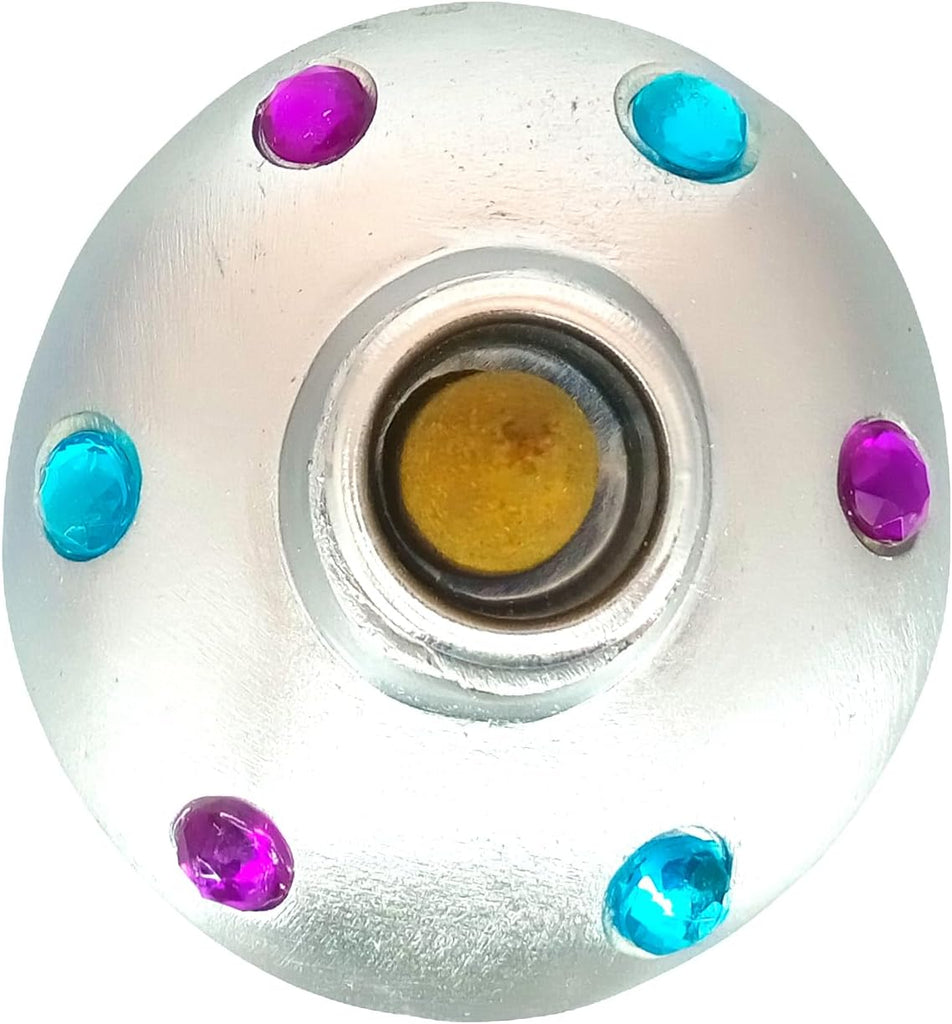 Space Ship Backflow Incense Burner - 2 Inch Mini Resin Fountain Holder for Meditation, Relaxation, Aromatherapy &