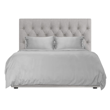Duvet Cover Bed Linen Set, 3 -Piece Set, Grey