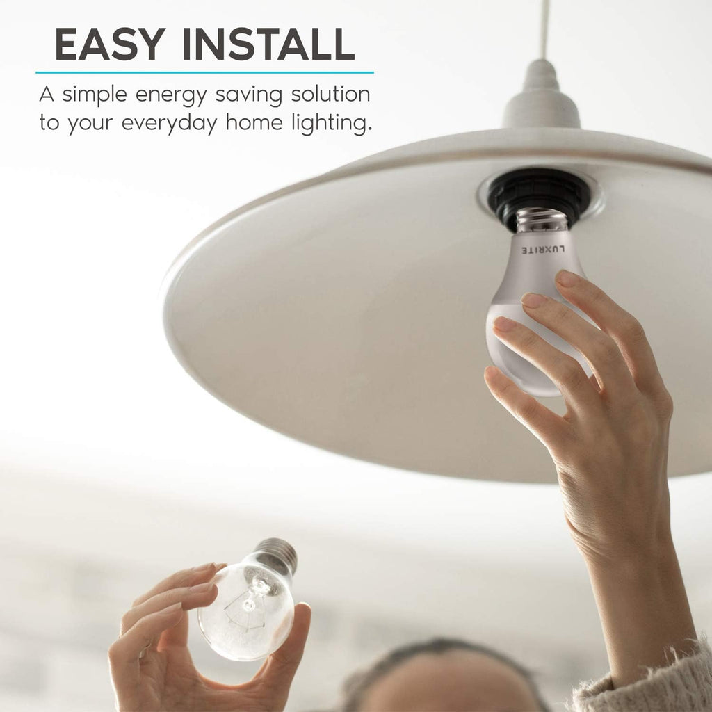 A19 LED Light Bulb 60W Equivalent, 3000K Soft White Dimmable, 800 Lumens, Standard LED Bulb 9W, E26 Base, Energy Star