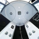 Whirlpool Bathtub and Shower MONTECARLO 59.05" Hydrotherapy with Heater Hot Tub