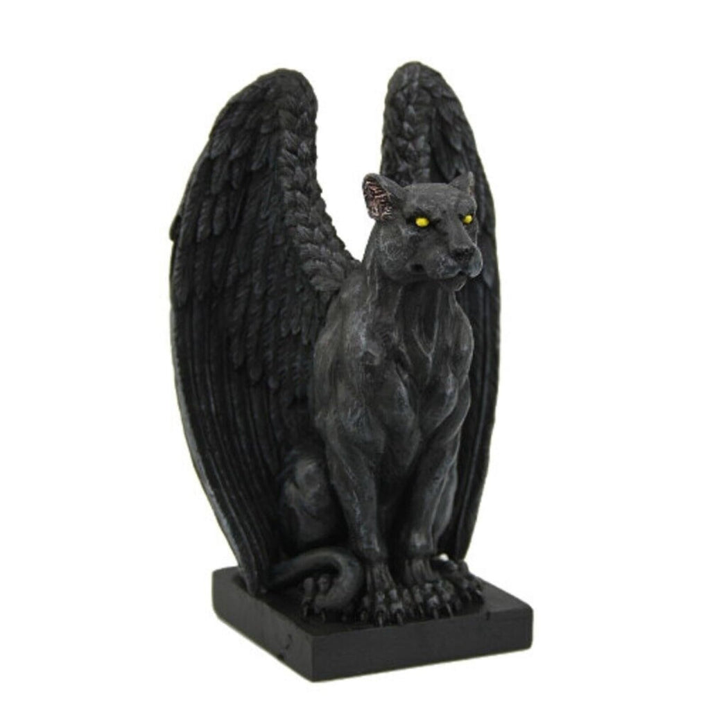 Jaguar Winged Gargoyle Collectible Figurine 6 Inches Tall