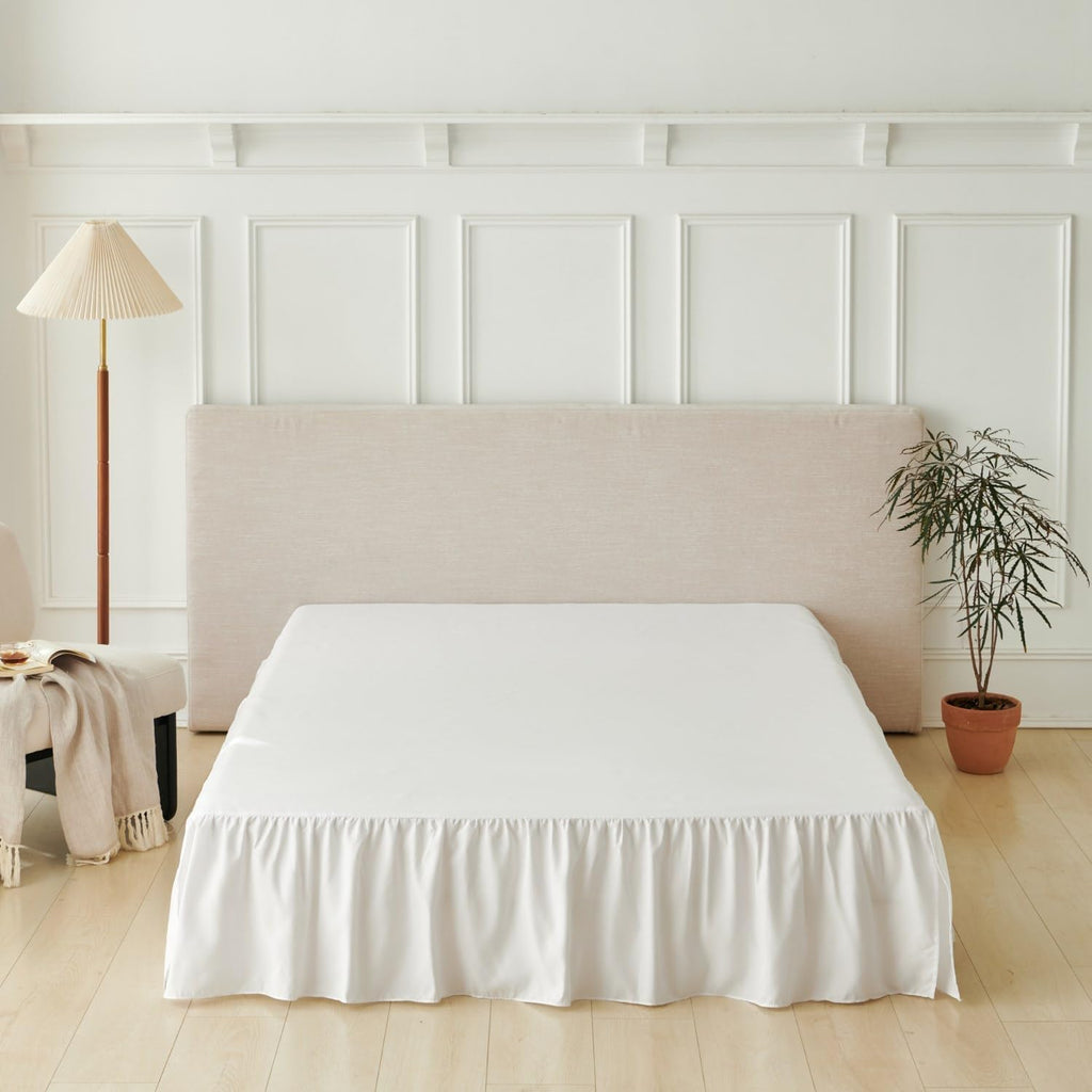 Bed Skirt Ruffled Bed Skirt, 22'' Dust Ruffle Bed Skirts