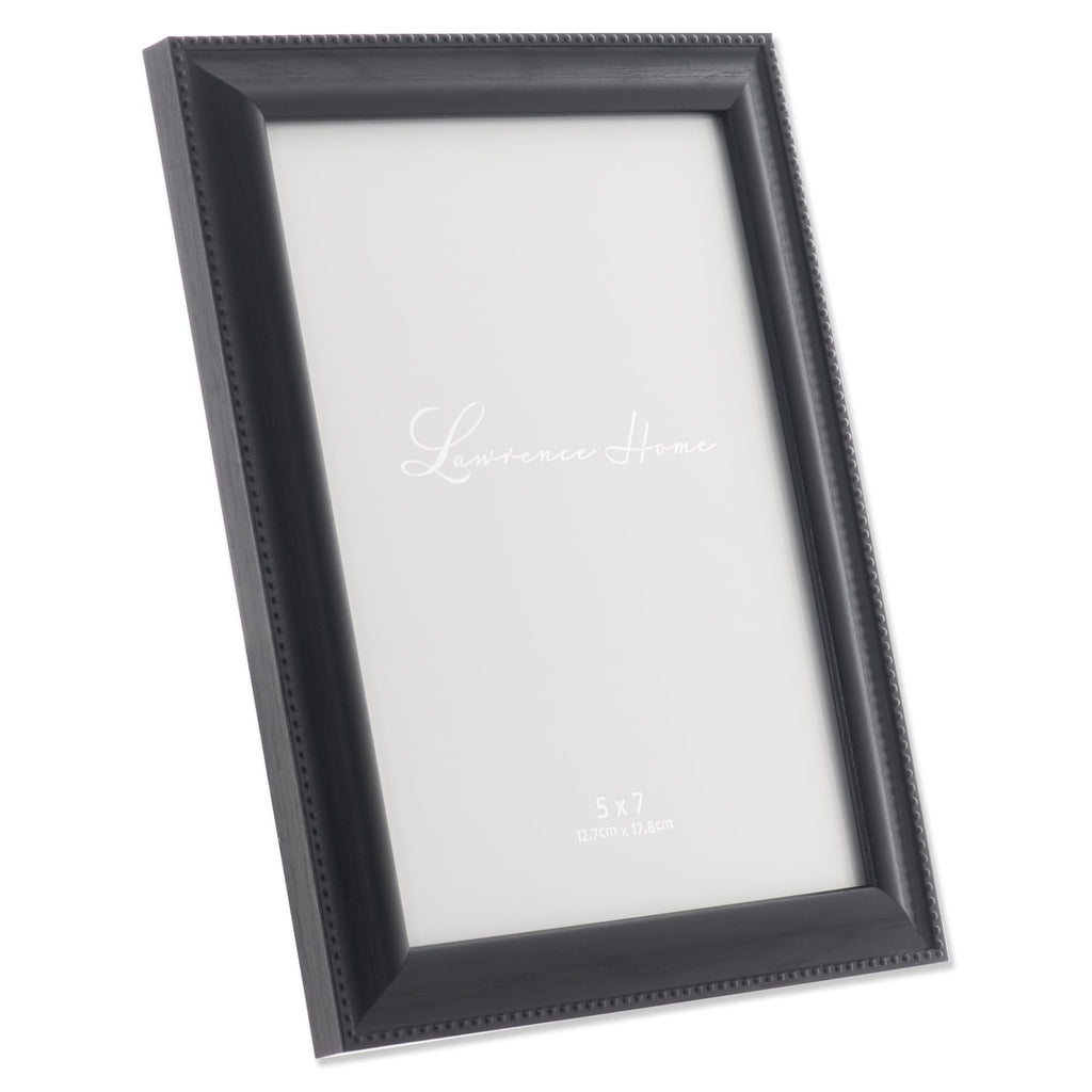 Classic Bead Picture Frame, 5x7, Black