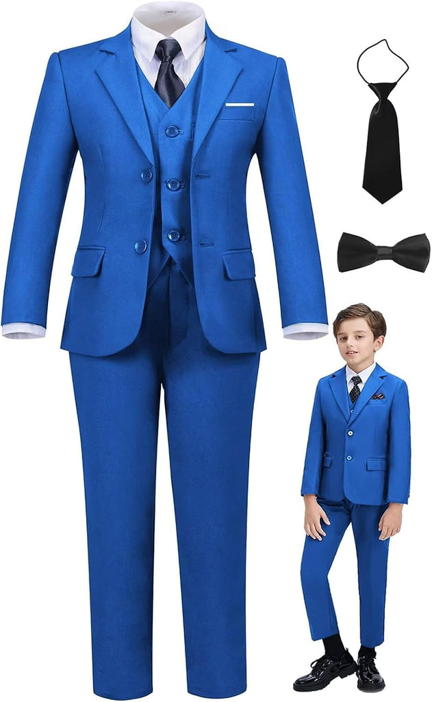 Boys Suit Set Slim Fit Kids Formal Suits Tux Prom Suits for Boy Teen Outfit