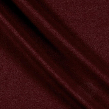 Scuba Stretch Knit Solid Burgundy, Fabric by the Yard