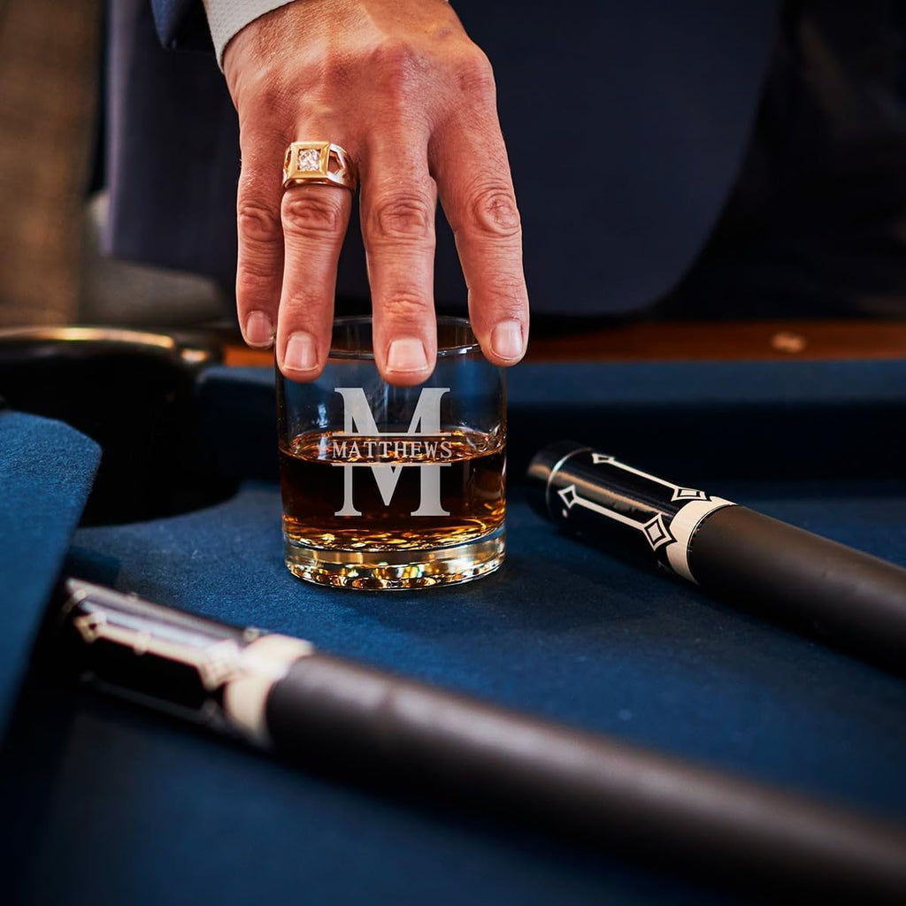 Custom Whiskey Decanter Presentation Set - Set of 6