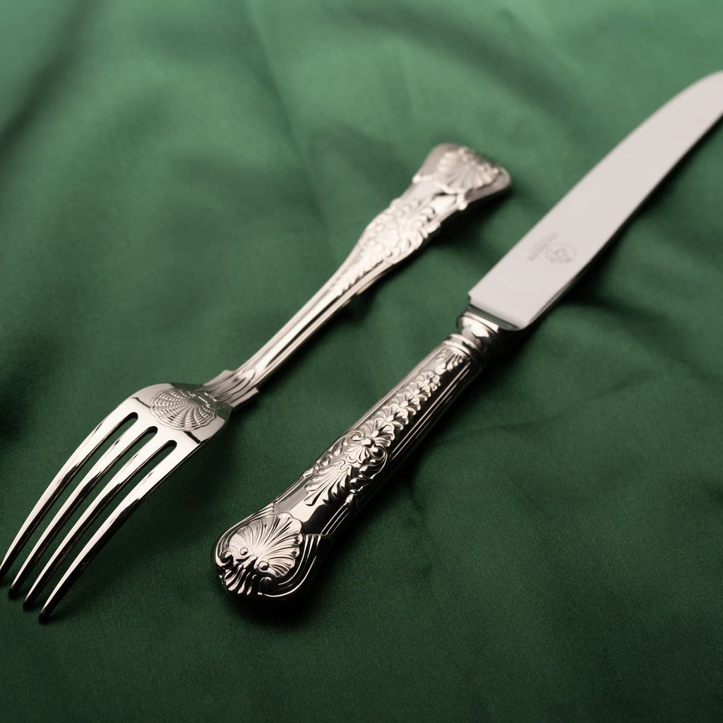 60 Piece Silverware Set for 12, 18 10 Stainless Steel flatware Set, Antique vintage cutlery set, Knife fork spoon