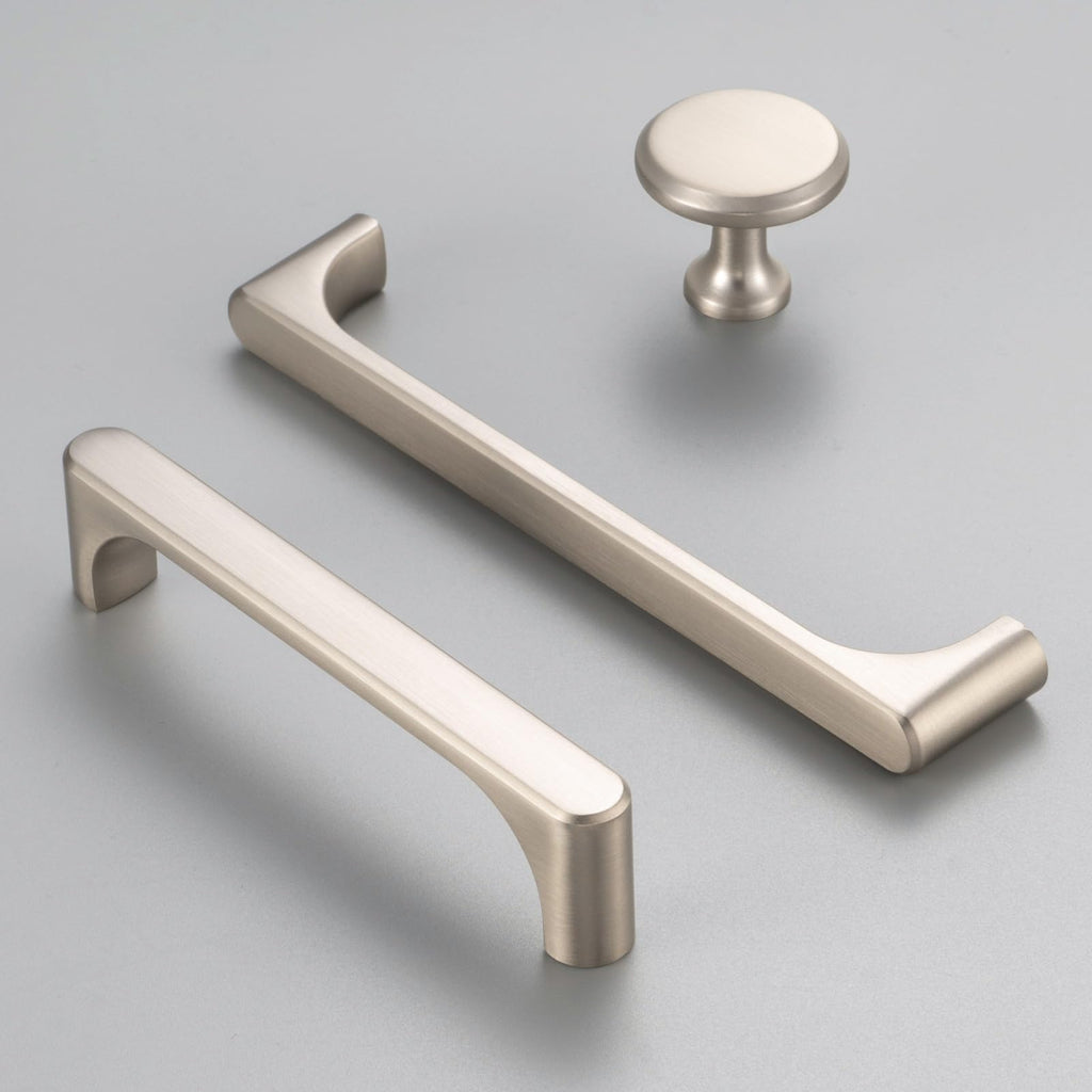 5 Inch Brushed Nickel Cabinet Pulls Kitchen Handles 10 Pack 3126