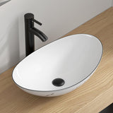 32" White Bathroom Vanity with Marble Top & 4 Drawers - Modern Freestanding Vanity Cabinet