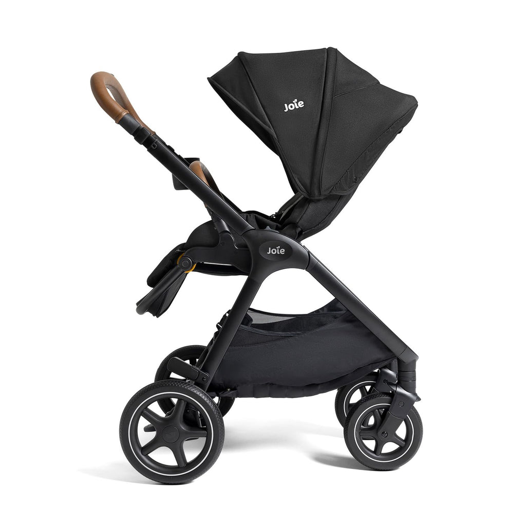 Baby Kava 4-in-1 Compact Stroller, One-Hand Fold, Multi Recline