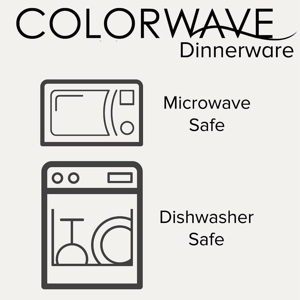Colorwave Blue 4-Piece Coupe Place Setting, Service for 1