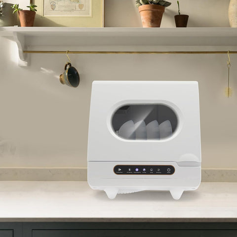 Portable Countertop Dishwasher, Mini Dishwasher