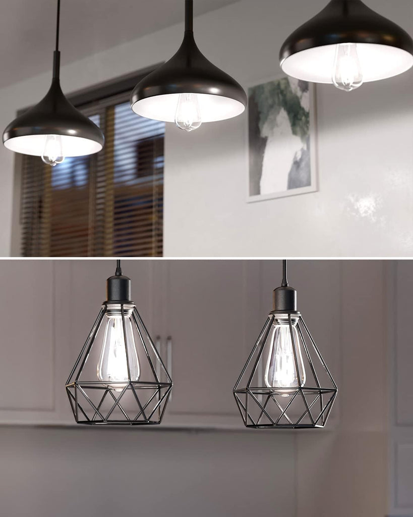 Dimmable E26 Edison LED Bulbs, 4000K Neutral White, 60W Equiv, 6 Pack