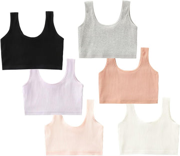 Cotton Training Bras for Girls Seamless Cami