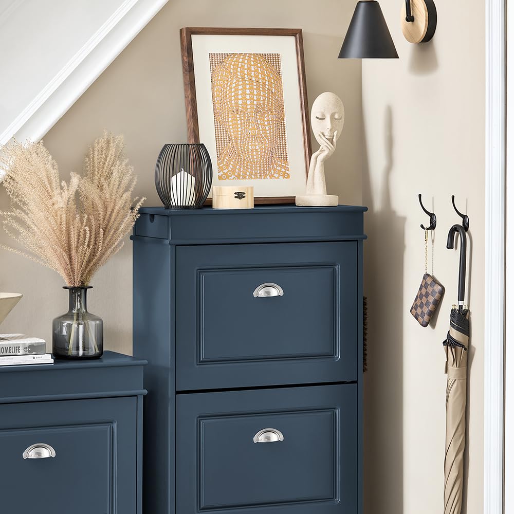 Shoe Cabinet with 3 Flip Drawers
