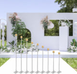 42'' Floor Candelabra Holder for 9 Arm Candlesticks,Tall Candle Holders, Metal Candle Stick Holders for Pillar