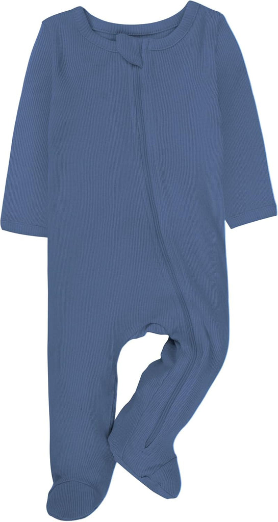 Essentials Baby 4 Piece Outfit Set - Footie Sleepwear Pajama Bodysuits - Spring & Summer Baby Clothes Gift Set