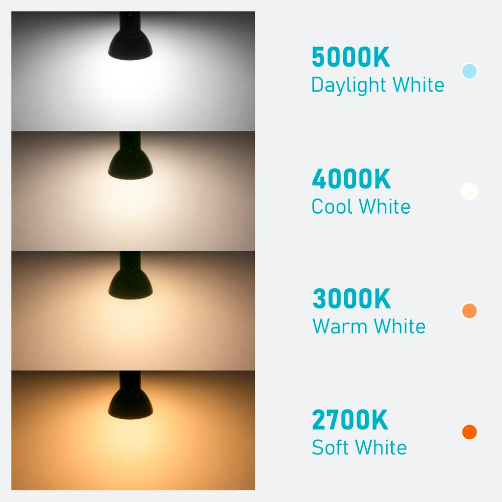 E17 Intermediate Base LED Bulb, 6W (60 Watt Equivalent) G14 Globe Ceiling Fan Light Bulbs, Cool White 4000K, 600