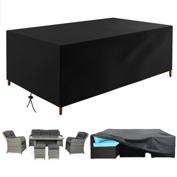 Large Patio Furniture Cover Waterproof Outdoor Furniture Covers 87" L*55" W*33" H Extra Large Outdoor Furniture Set