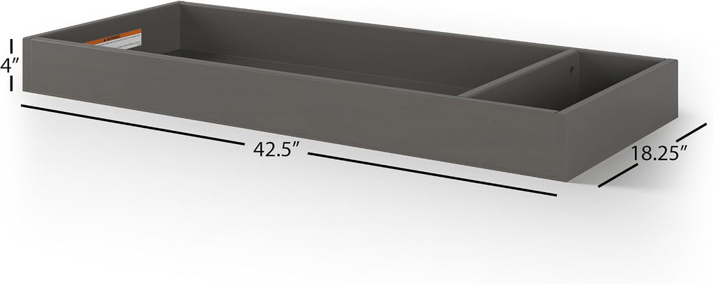 Westgate Changing Table Topper for Double Dresser, Chelsea Gray