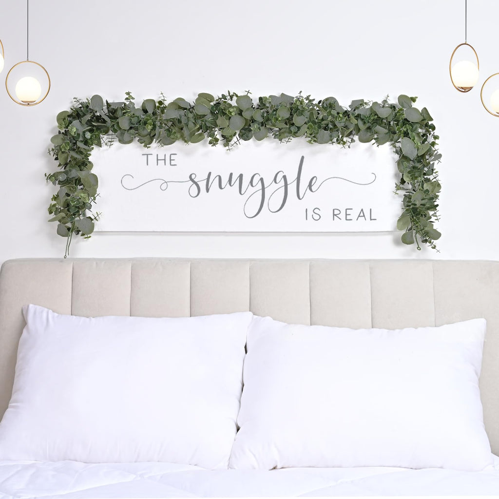 6 Packs 6FT Artificial Eucalyptus Garland Faux Greenery Garland