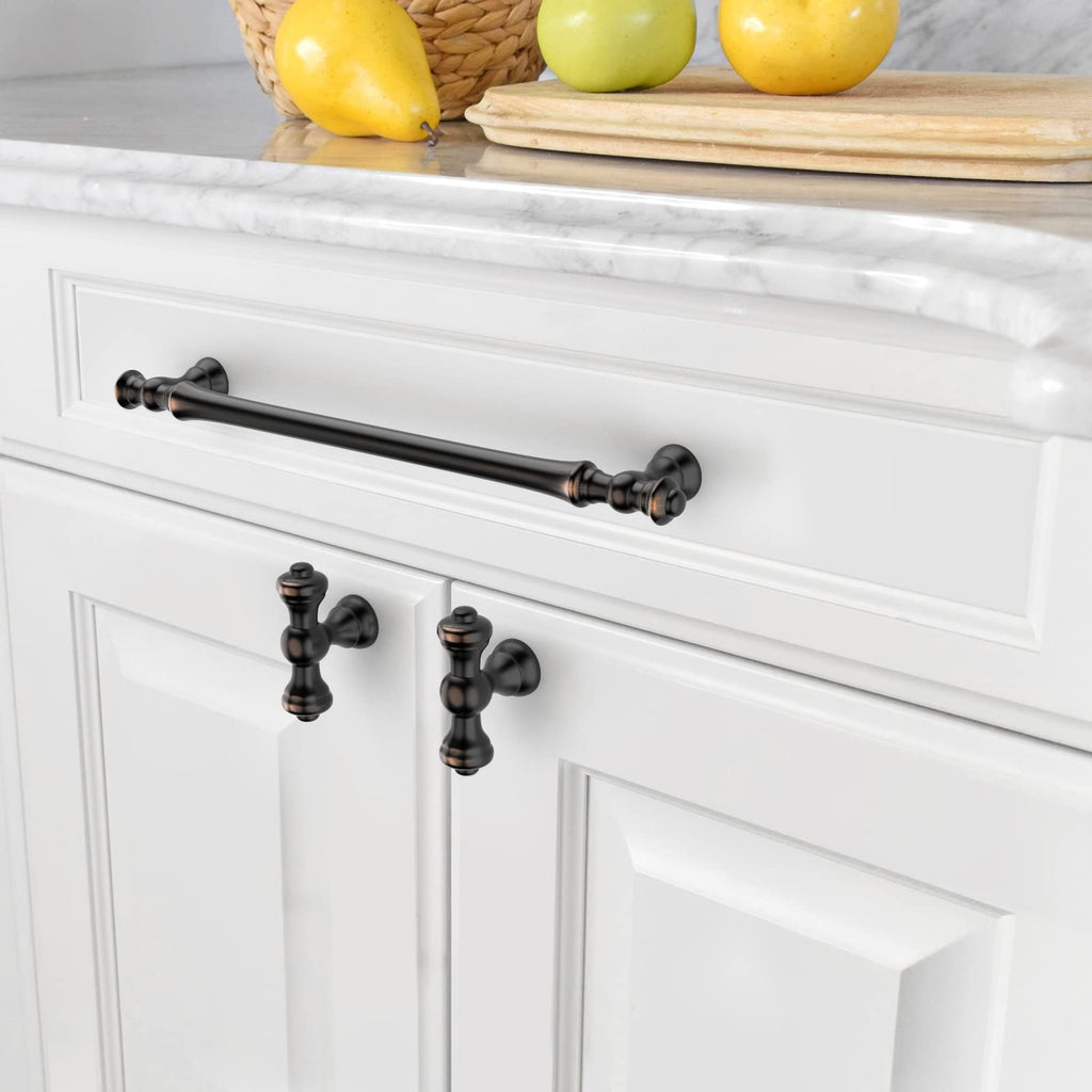 10 Pack Oil Rubbed Bronze Cabinet Pulls 7.5"
