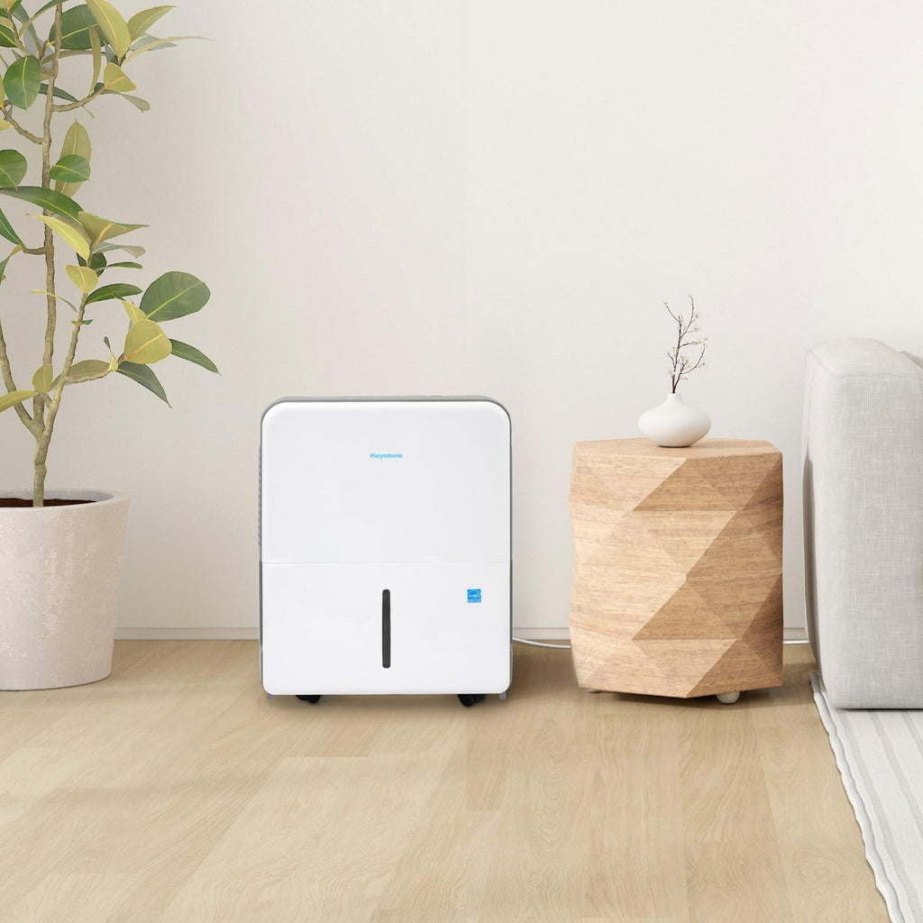 50 Pint Portable Dehumidifier with Pump for Rooms up to 4500 Sq Ft, Energy Efficient Humidity & Moisture Extractor
