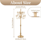 Wedding Candelabra 51in Tall : Large CandelebrasCandlesticks Table Centerpiece