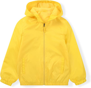 Boys Girls Lightweight Windbreaker Jacket