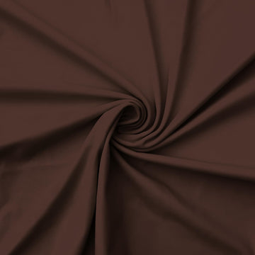 Light Brown Nylon Spandex Fabric, Matte Swimsuit Activewear Fabric by The Yard, 80% Nylon, 20% Spandex, 4-Way Stretch