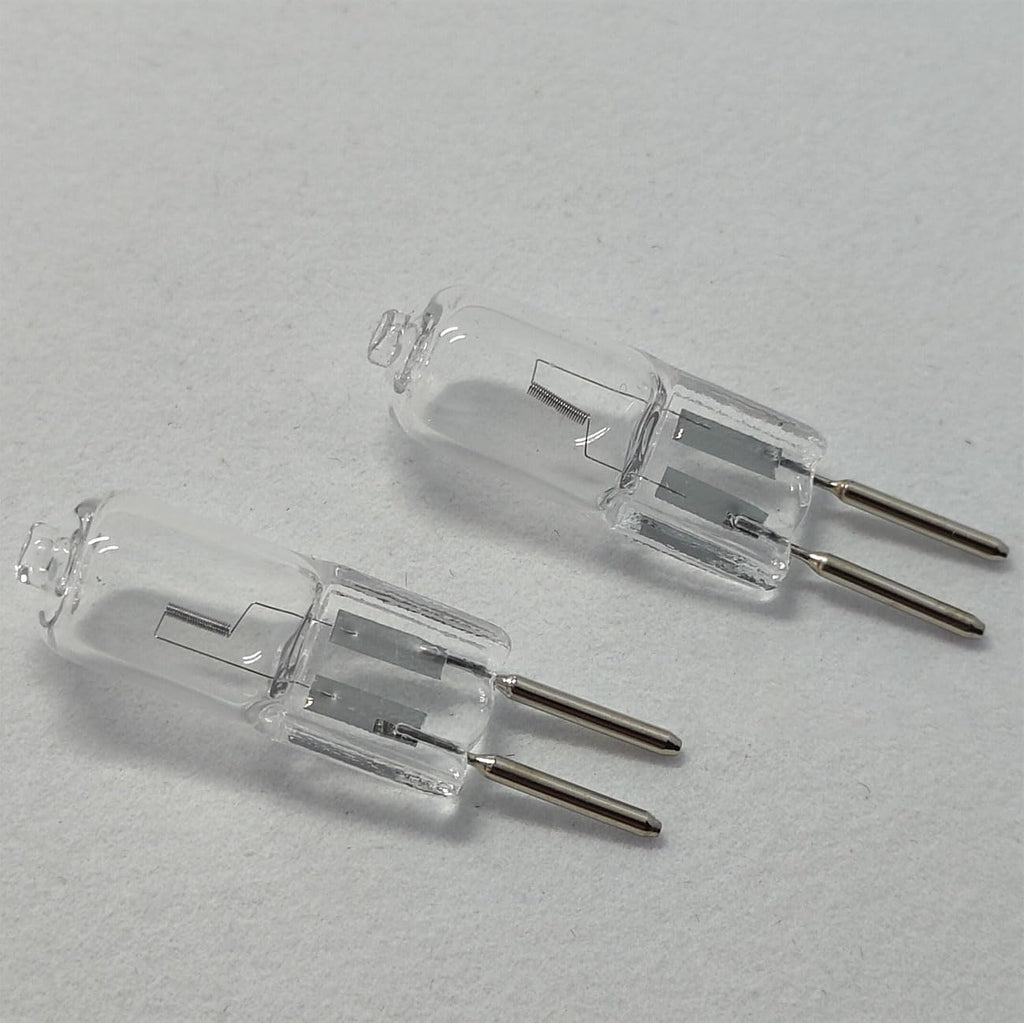 10Pc Halogen Bulbs G6.35 24V 75W Halogen Light Bulb Clear Dimmable T4 Jc Q35//Cl/Gy6.35 50W 24V G6.35 Bi-Pin Base,50W
