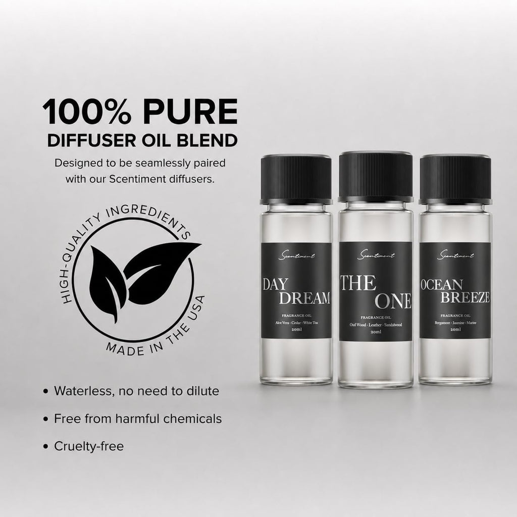 Luxury Hotel Scents - 3 Diffuser Oil Set - 3 x 0.68 fl oz(20 mL)