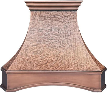 42 Inch Copper Island Mount Range Hood