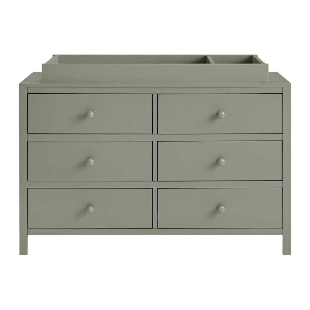 Everlee Changing Topper for 6 Drawer Dresser, Olive Green