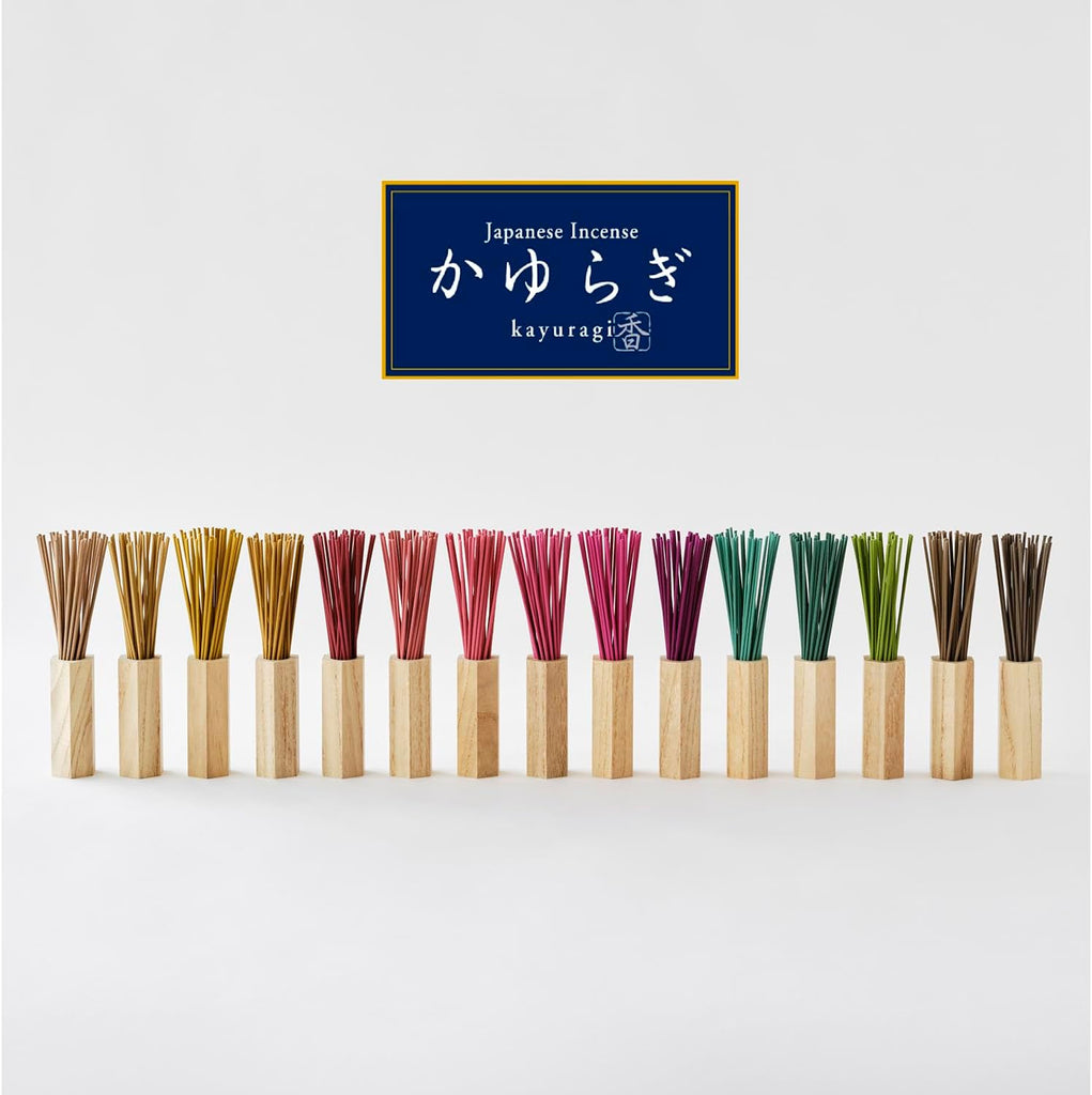 Kayuragi Incense Sticks - Cherry Blossom, Japanese Quality Incense - Set of 40