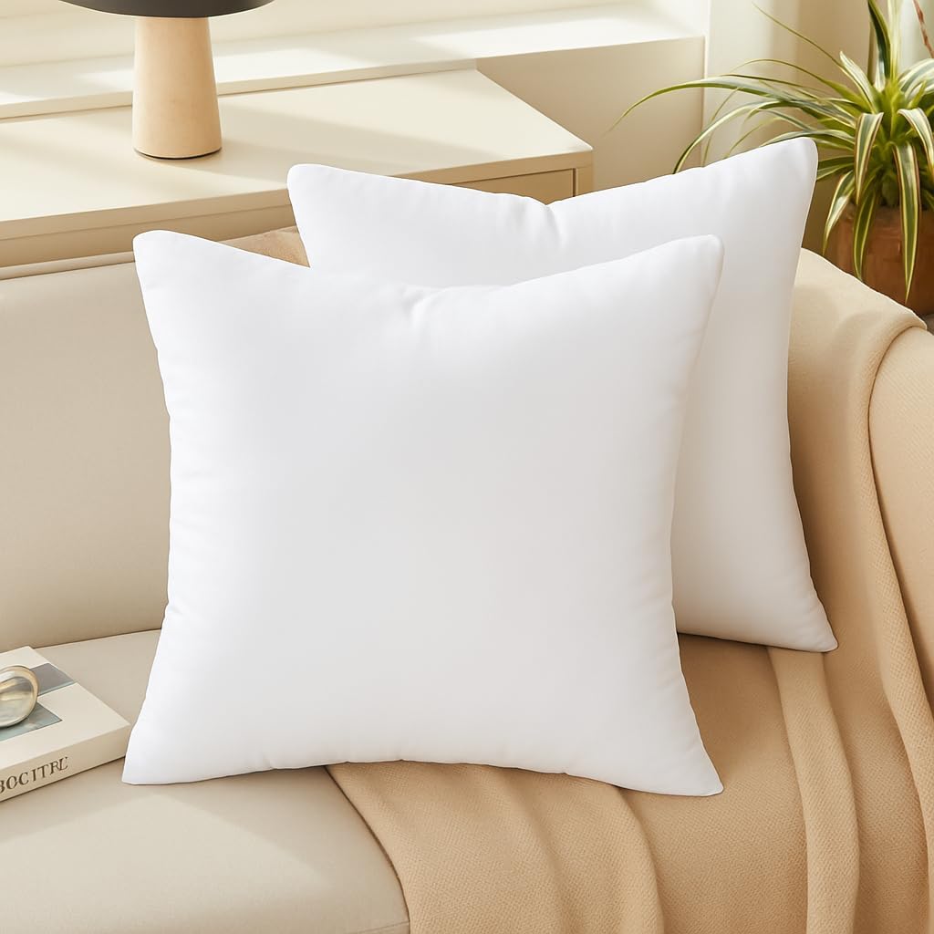 22 x 22 Throw Pillow Inserts - Set of 2