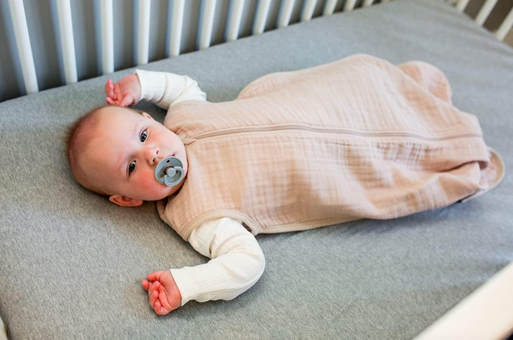 Baby Sleep Sack Wearable Blanket 100% Cotton Sleeveless with Zipper Closure