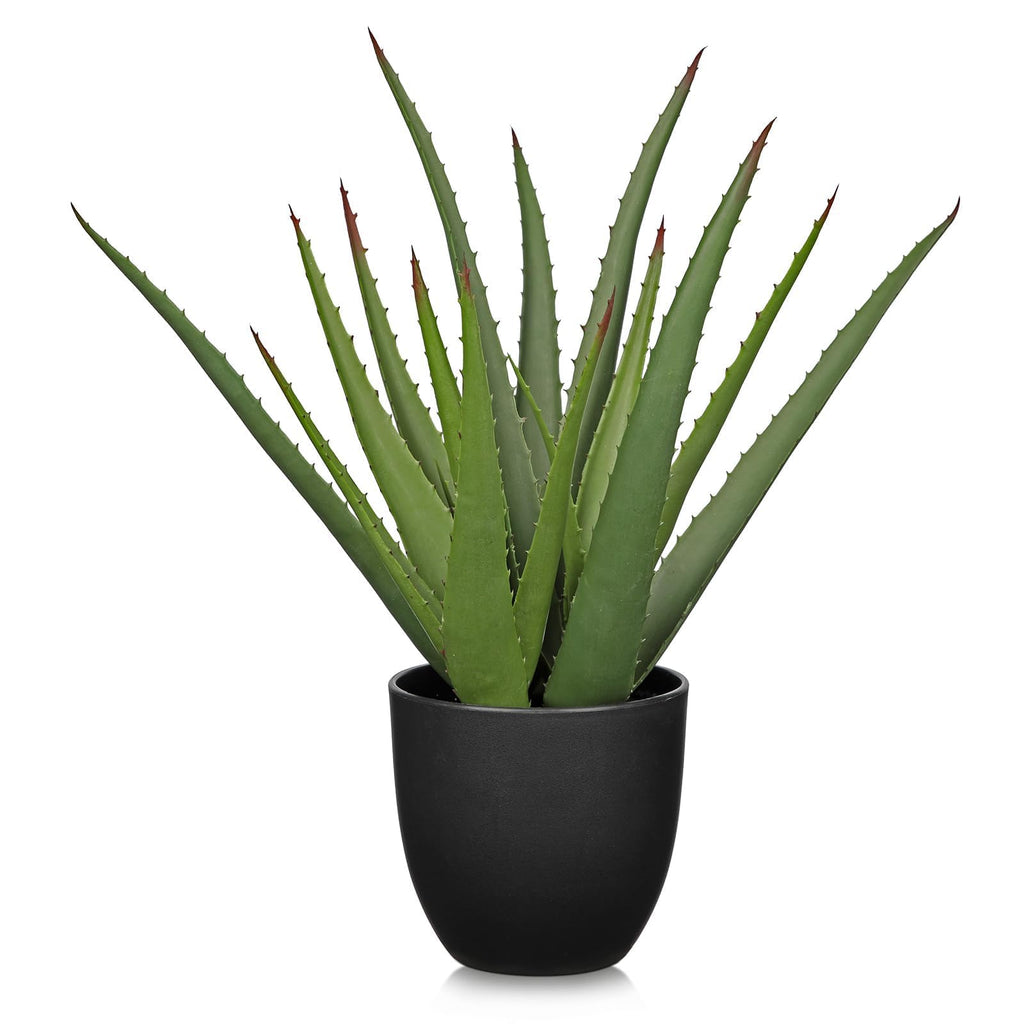 Large Fake Succulent Aloe Vera Plants 16.7 | Casa Home Living