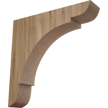 Medium Olympic Wood Wood Brackets, 1 3/4"W x 8"D x 8"H , Red Oak