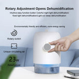 Dehumidifier for Home (300 Sq.Ft), Small Dehumidifiers with Auto Shut Off, Ideal for Closet Bedroom Bathroom RV T1