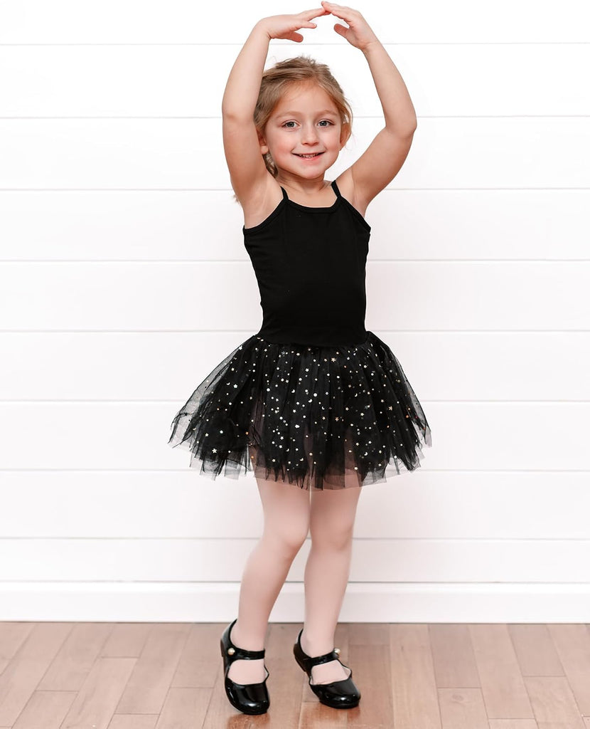 Girls' Footed Ballet Tights for Dance Class Toddler Kids