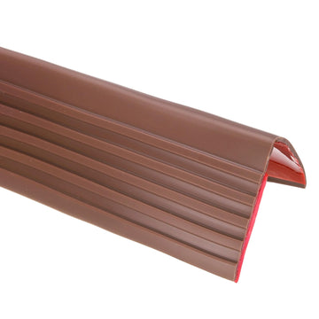 Stair Nosing, 9.8 ft (2 x 2 Inch) Vinyl Non-Slip Self-Adhesive Staircase Step Edge Protector Waterproof Stair Treads