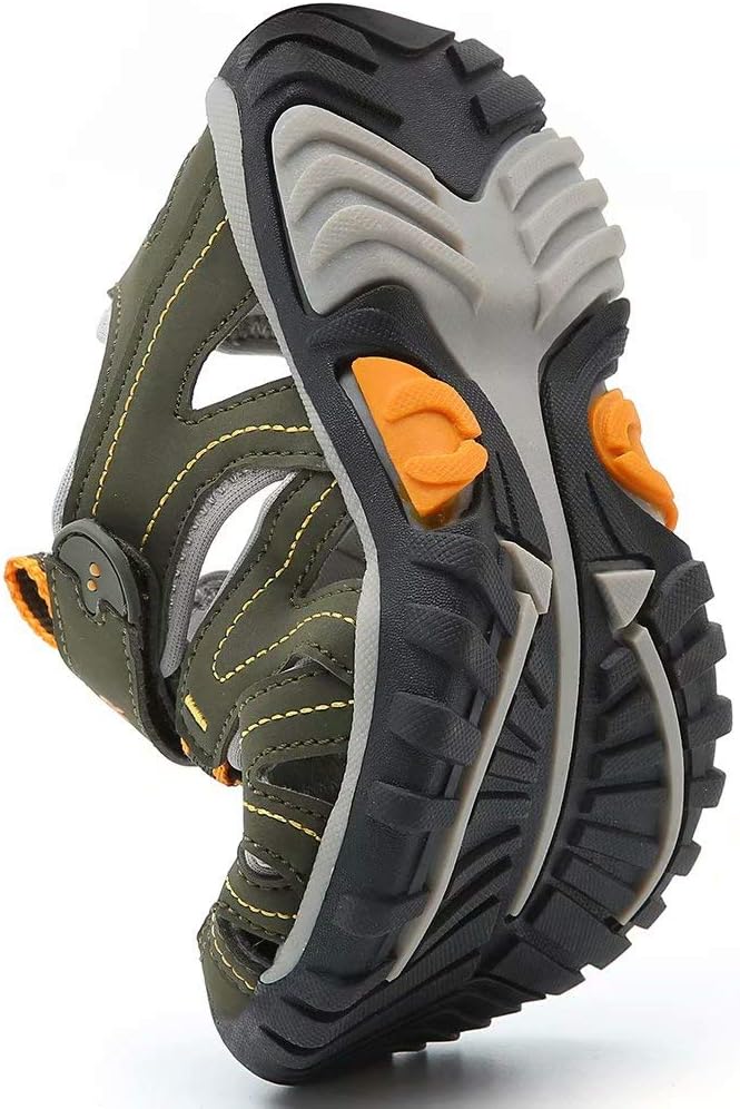 Boys Girls Sport Water Sandals Closed-Toe Outdoor(Toddler/Little Kid/Big Kid)