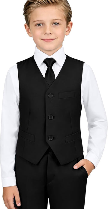 Toddler Boys Suit Kids Formal Slim Fit Suits Boy Tuxedo for Wedding