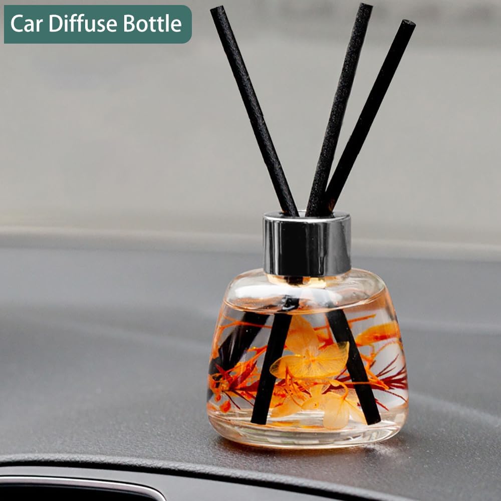 Reed Diffuser Bottle with Reeds Sticks, 3.52 oz - Set of 4