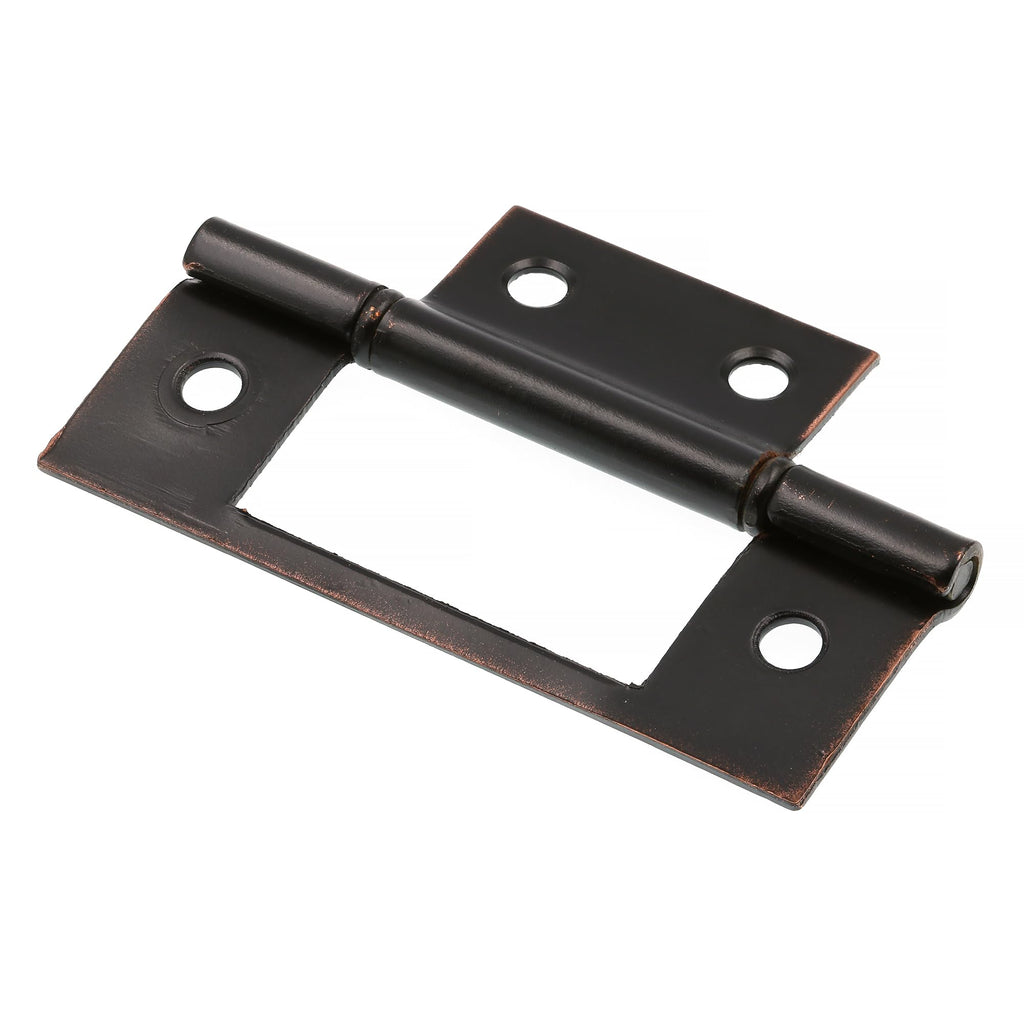 N 72737 Bi-Fold Door Non-Mortise Hinge, Bronze (Single Pack)