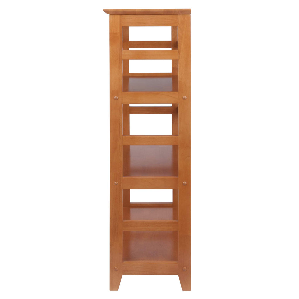 Studio 3-Tier Bookshelf, Honey Pine, 42"